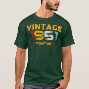 Vintage 1951 Original Parts Family Birthday Gift T-Shirt