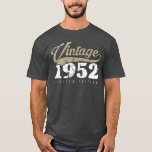 Vintage 1952 70th Birthday 70 Years retro T-Shirt