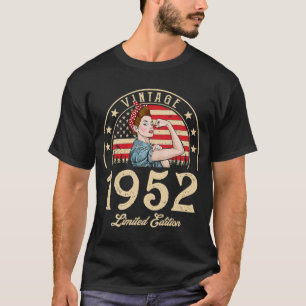 Vintage 1952 Limited Edition 1952 70th Birthday 70 T-Shirt