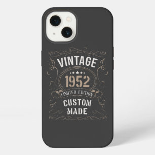 Vintage 1952 Limited Edition Custom made iPhone 13 Case