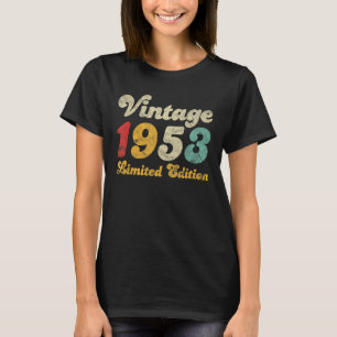 Vintage 1953 69 Years Old 69th Birthday T-Shirt