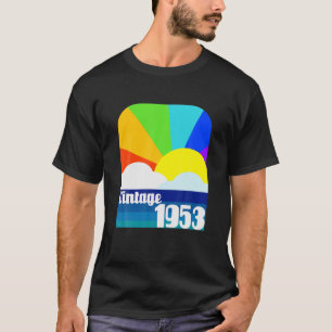 Vintage 1953 69Th Birthday 69 Year Old Birthday T-Shirt
