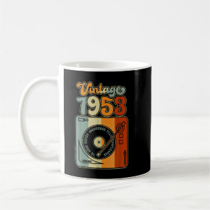 Vintage 1953 70 Years Being Amazing Happy Birthday Coffee Mug