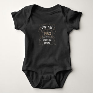 Vintage 1953 Limited Edition Custom made Baby Bodysuit