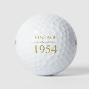Vintage 1954 70th Birthday Golf Balls