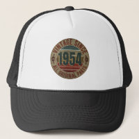 VINTAGE 1954 BIRTHDAY GIFT TRUCKER HAT
