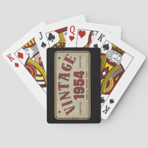 Vintage 1954 Limited Edition All Original Parts Playing Cards
