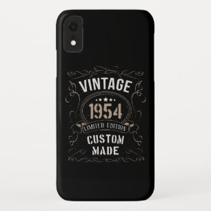 Vintage 1954 Limited Edition Custom made iPhone XR Case
