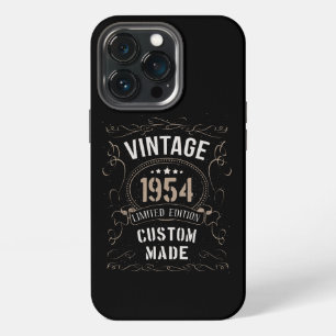 Vintage 1954 Limited Edition Custom made iPhone 13 Pro Case