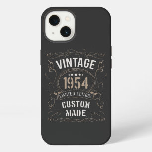 Vintage 1954 Limited Edition Custom made iPhone 13 Case