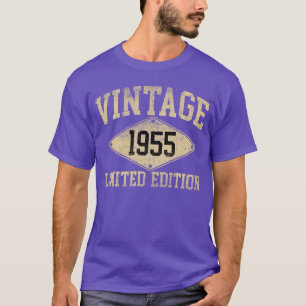 Vintage 1955 Limited Edition Year of Birth Birthda T-Shirt