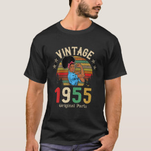 Vintage 1955 Made In 1955 67Th Birthday 67 Years O T-Shirt