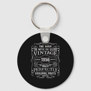 Vintage 1956 Man Myth Legend 70 Year Old 70th Birt Key Ring