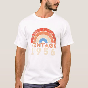Vintage 1956 Sunset 65th Bday Gift For Women Men B T-Shirt