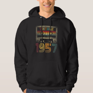 Vintage 1957 65th Birthday Ideas Men Women Him He Hoodie