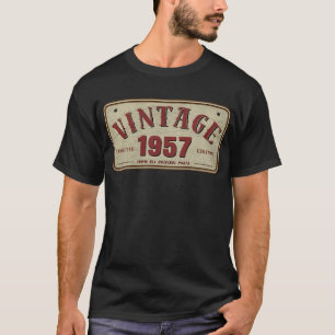 Vintage 1957 Limited Edition All Original Parts T-Shirt