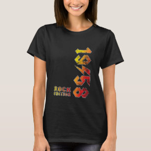 Vintage 1958 Rock Edition Retro Music Lovers Gift T-Shirt