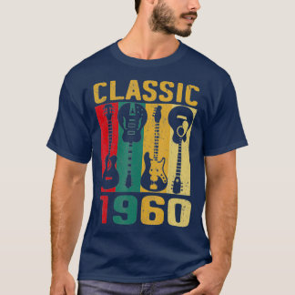 Vintage 1960  Funny 60th Birthday Gift For Lover T-Shirt