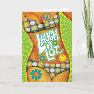 Vintage 1960s Bikini Go-Go Retro Birthday Card