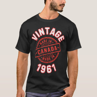 Vintage 1961 Canada  T-Shirt