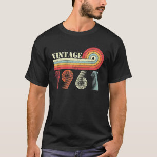 Vintage 1961 Limited Edition 61 Year Old Gifts 61T T-Shirt