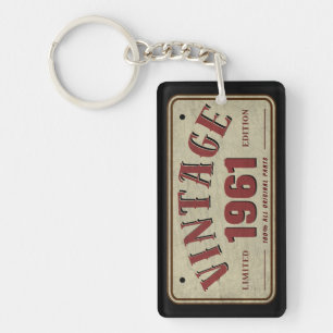 Vintage 1961 Limited Edition All Original Parts Key Ring