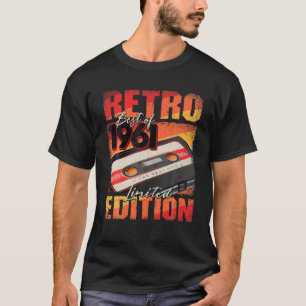 Vintage 1961 T Best Of 1961 Cassette Tape 61St Bir T-Shirt