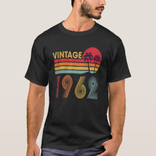 Vintage 1962 60 Years Old Boys And Girls 60th Birt T-Shirt
