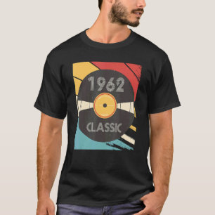 Vintage 1962 Classic Vinyl recording birth year re T-Shirt