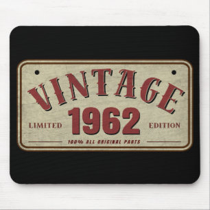 Vintage 1962 Limited Edition All Original Parts Mouse Mat
