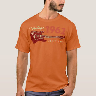 Vintage 1962 Limited Edition Birthday T-Shirt
