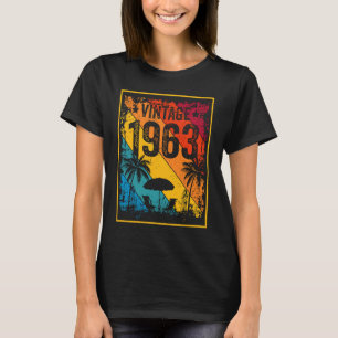 Vintage 1963 60 Year Old 60th Birthday 1 T-Shirt