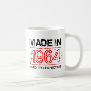 Vintage 1964 Aged to perfection coffee mug