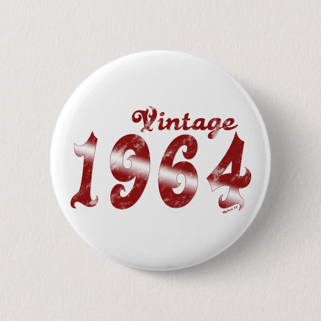 Vintage 1964 Button (Front)
