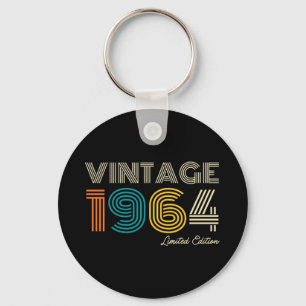 Vintage 1964 Limited Edition 60th Birthday  Key Ring