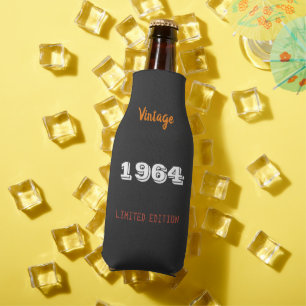 Vintage 1964 limited edition 62nd Birthday Gift Bottle Cooler