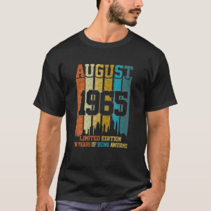 Vintage 1965 56 Years Old Made In August 1965 56Th T-Shirt