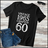 Vintage 1965 Chapter 60 Sixtieth Birthday