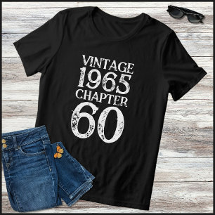 Vintage 1965 Chapter 60 Sixtieth Birthday Tri-Blend Shirt