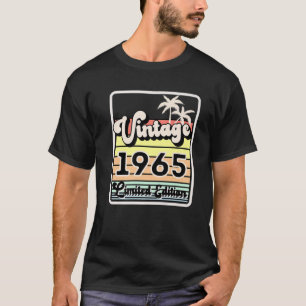 Vintage 1965 Limited Edition 57Th Birthday Gift Me T-Shirt