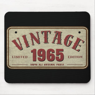Vintage 1965 Limited Edition All Original Parts Mouse Mat