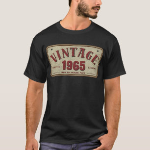 Vintage 1965 Limited Edition All Original Parts T-Shirt