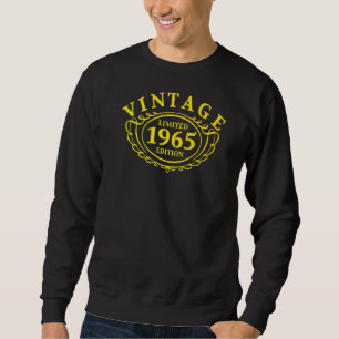 Vintage 1965 Turning 57 Years Old Sweatshirt