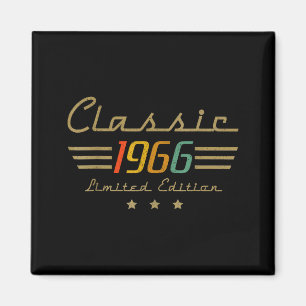 Vintage 1966 Clic Legend 60 Year Old 60th Birthday Magnet