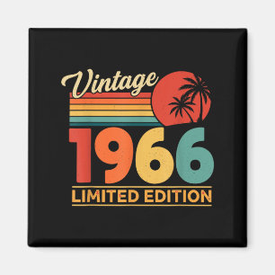 Vintage 1966 Lied Edition Shirt 60th Birthday Magnet
