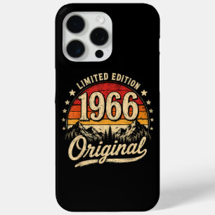 vintage 1966 limited edition original iPhone 15 pro max case