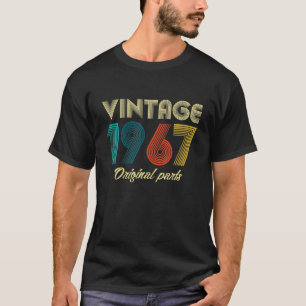 Vintage 1967 54th Birthday Gift Ideas Him Her T-Shirt