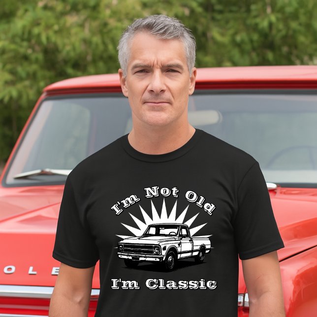 Vintage 1967 Classic Pickup Birthday Template T-Shirt (Creator Uploaded)