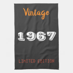 Vintage 1967 limited edition Gift Tea Towel