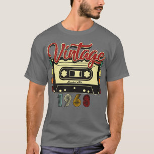 Vintage 1968 Greatest Hits Cassette Tape T-Shirt